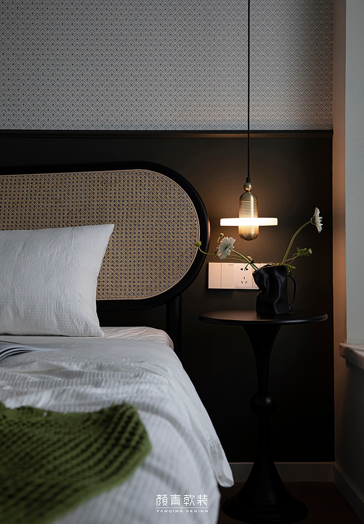 颜青软装︱经典述复古调性,予电影般质感的生活缩影丨中国杭州-32