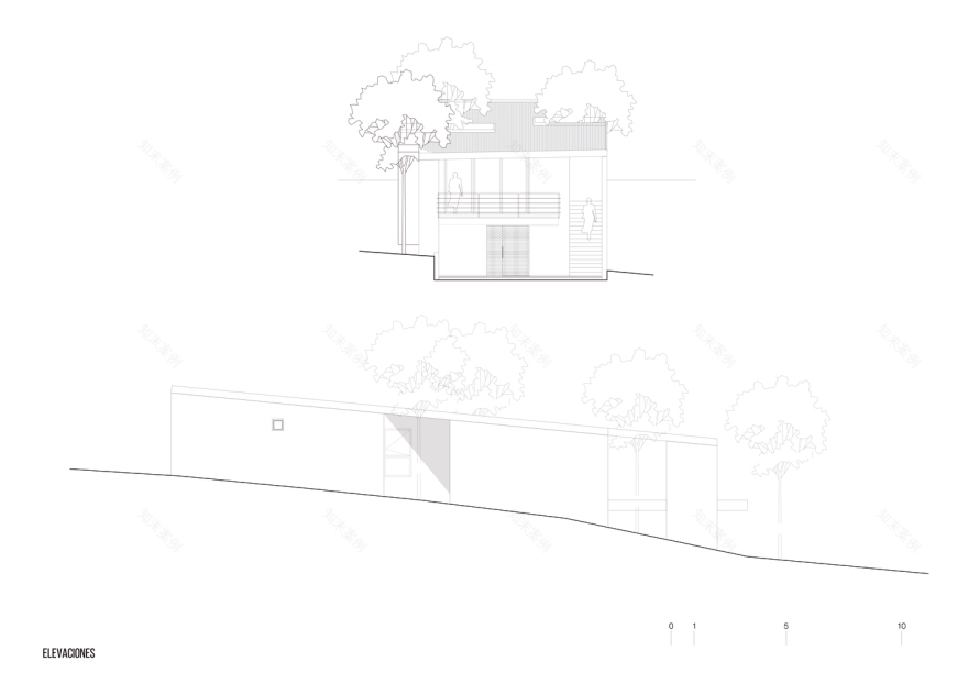 融入自然的简约雅居 · 阿根廷 Yungas 三宅丨Sitio Arquitectura-46