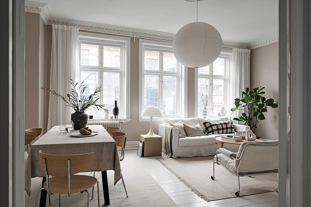 哥德堡舒适公寓的温馨设计-14