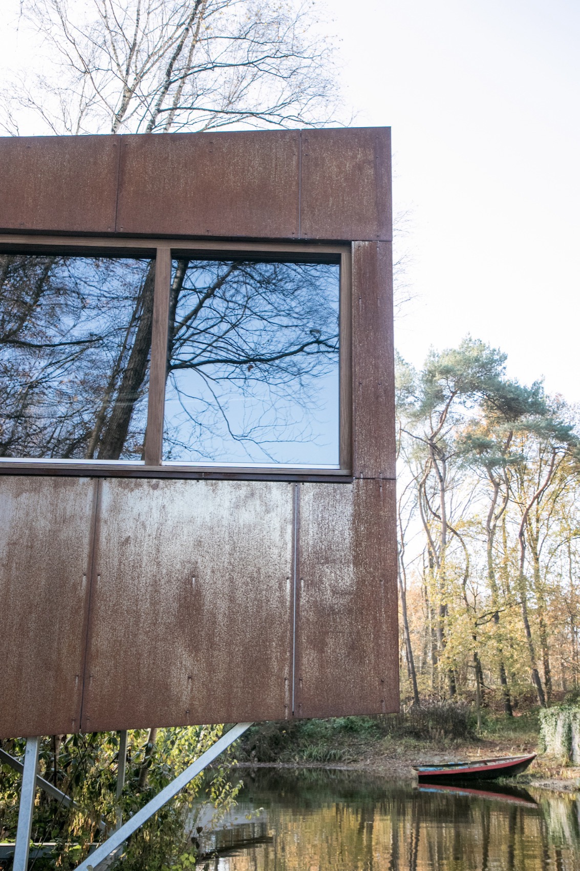 钢屋丨荷兰丨GetAway Projects-12