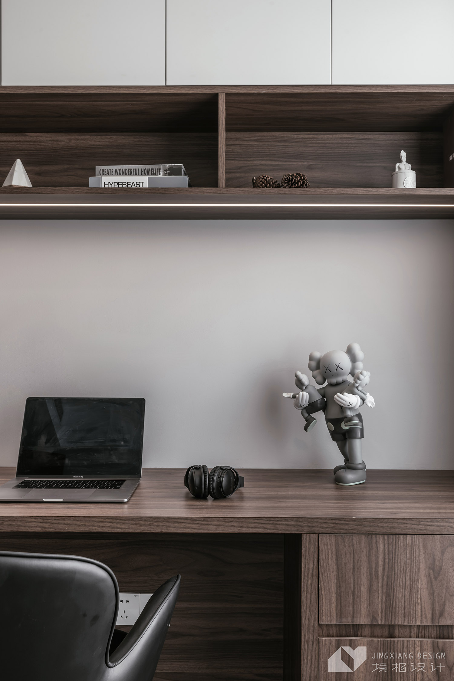 深圳龙光玖龙玺 89㎡现代简约家居设计,境相设计打造灰度空间-46