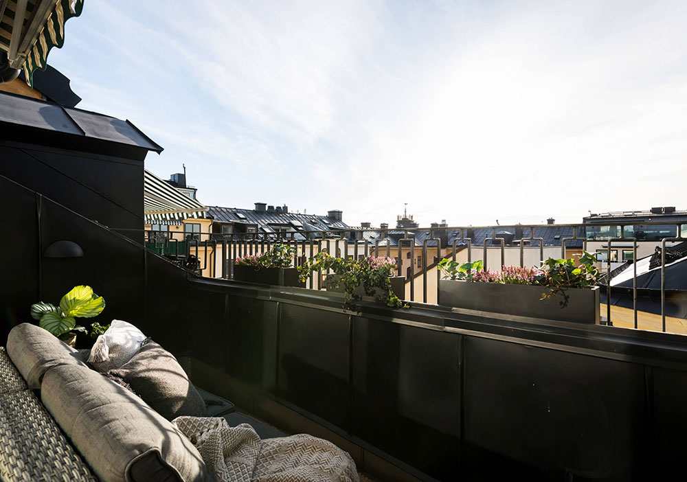 斯德哥尔摩白色豪华阁楼公寓-22