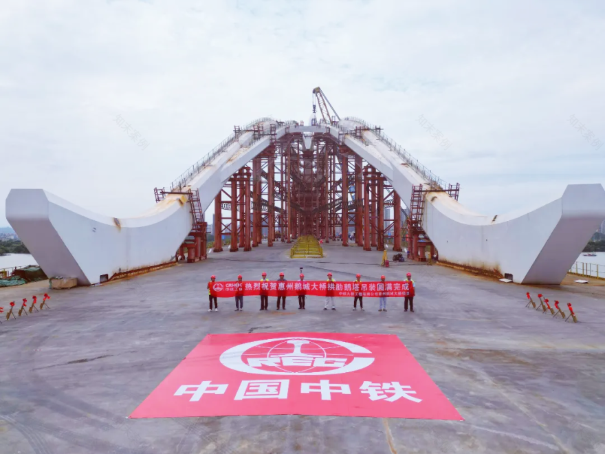 惠州市鹅城大桥主桥丨中国惠州丨中铁九桥-5