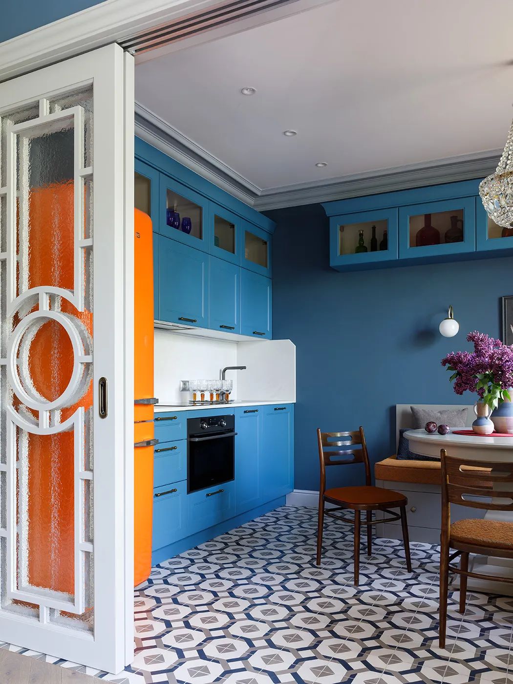 复古色彩小宅丨Marina Mikheeva-5