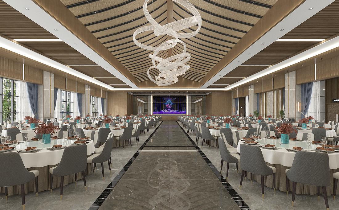 广州桥山村宴会厅丨中国广州-19