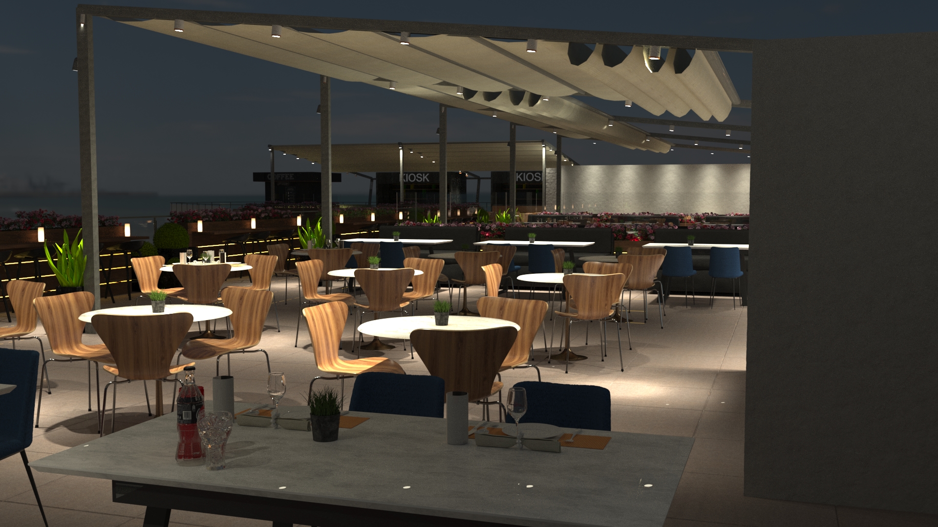 Watanya Gas station Roof-8