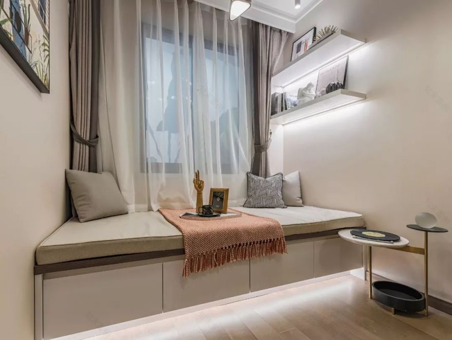 色彩演绎个性家居,南京长沙龙湖精装样板间解读-70