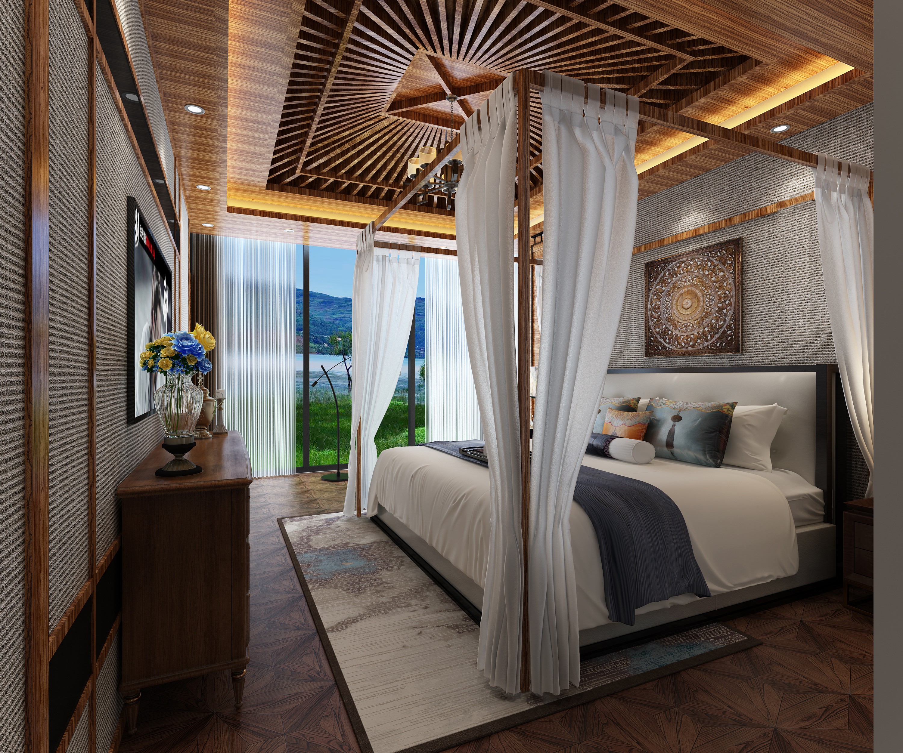 千岛湖都源山庄民宿设计丨中国杭州丨LD设计-34