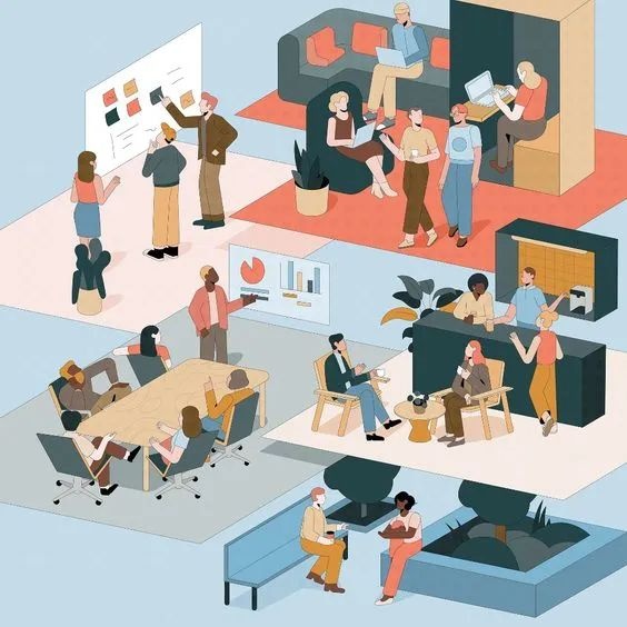 海力作品· 办公空间 多元文化碰撞下的创新办公体验丨海力空间设计-7