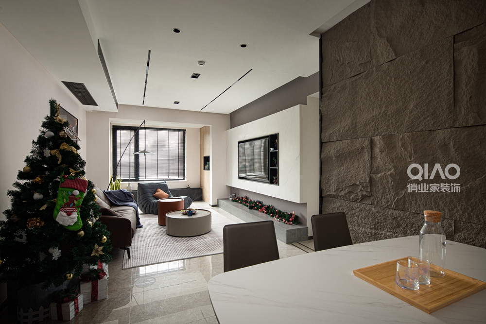 观澜现代风格装修案例丨中国重庆丨重庆俏业家装饰-21