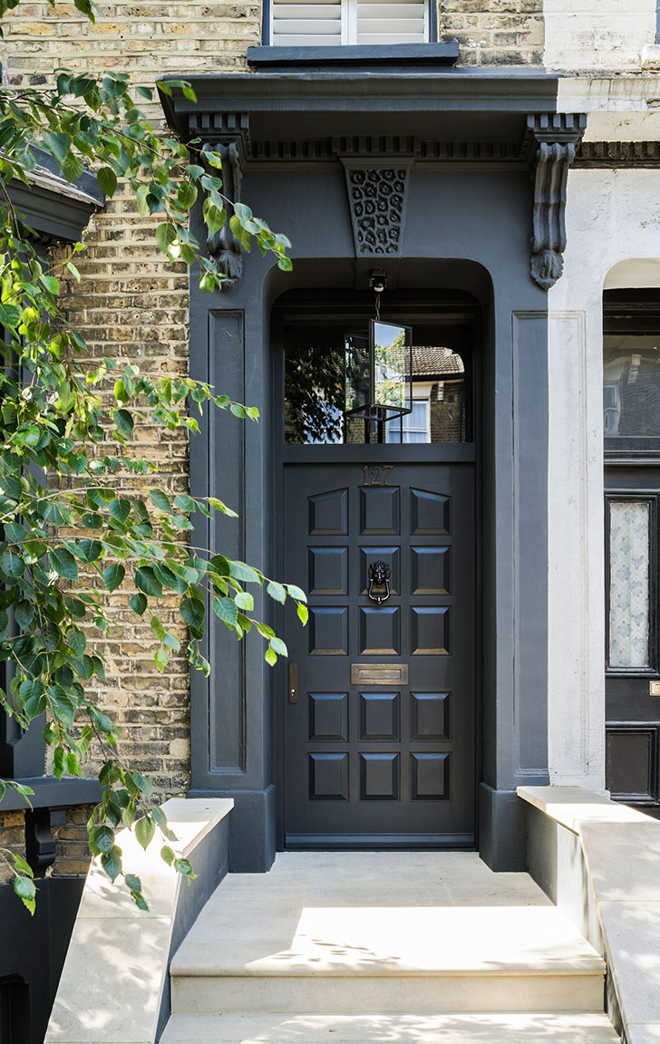 伦敦现代砖墙小屋，英伦风情与潮流元素的完美融合-2