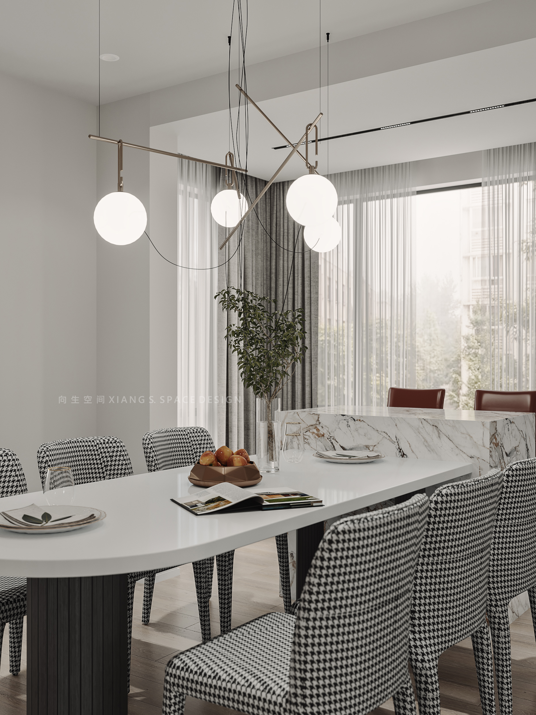 厦门 200㎡光影艺术居所,解读向淑捷设计作品-36