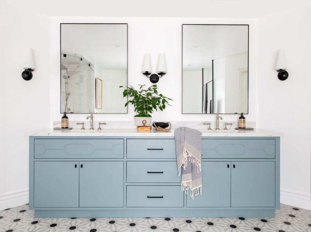 从米色到明亮的地中海风格住宅-18