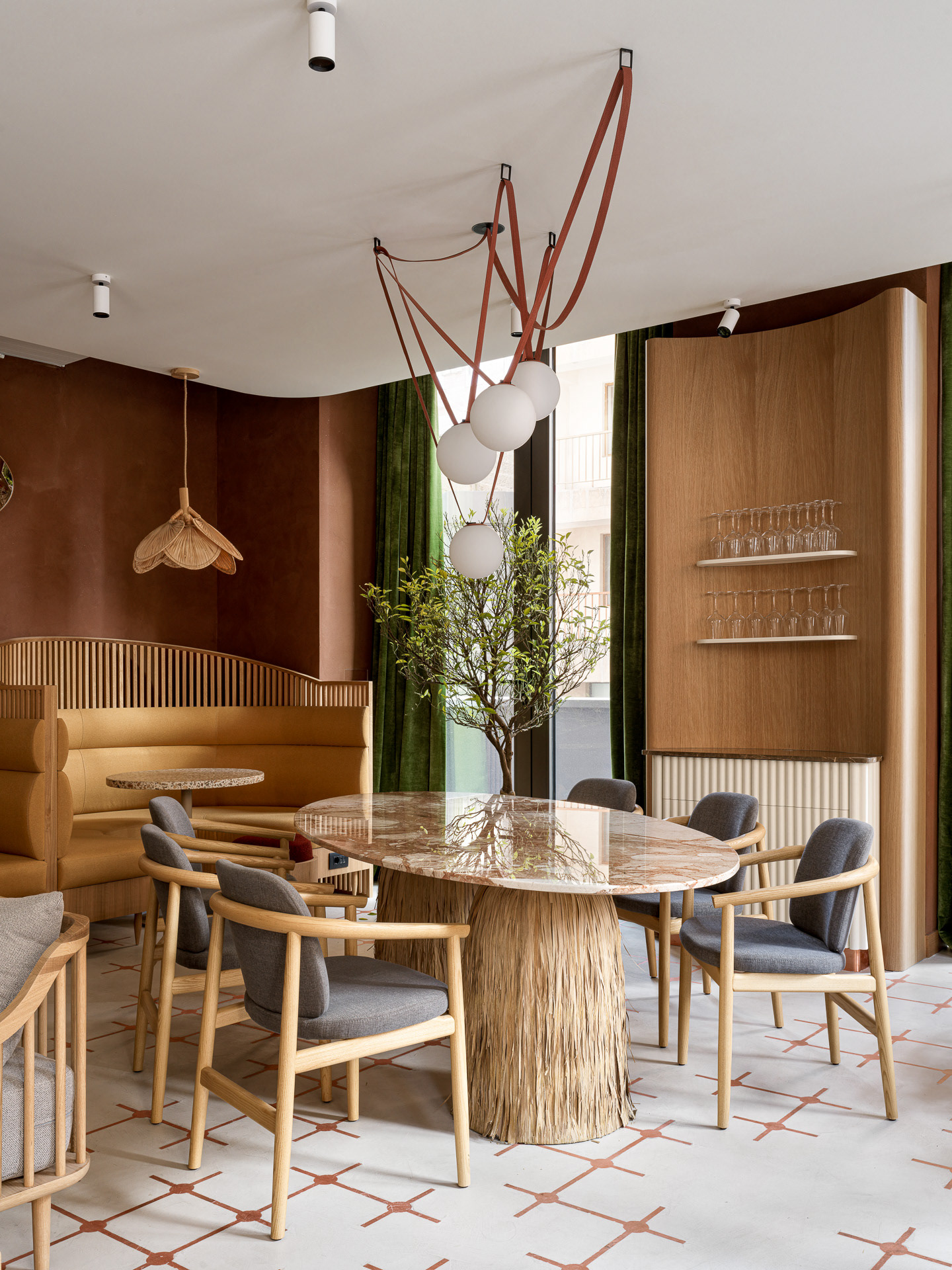 Courtyard by Marriott 餐厅室内设计丨亚美尼亚丨STUDIO SOO 等-41