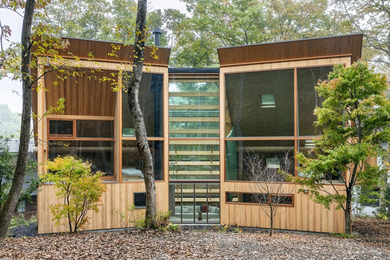 轻井泽周末家庭度假别墅丨日本丨三井岭-7