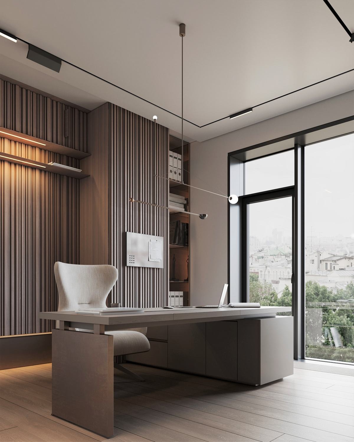 简洁纯粹的挑空别墅丨乌克兰基辅丨ArtPartner Architects-18