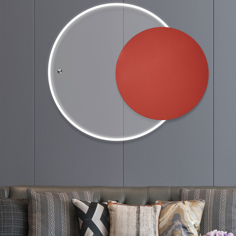 简欧风客厅书房-2