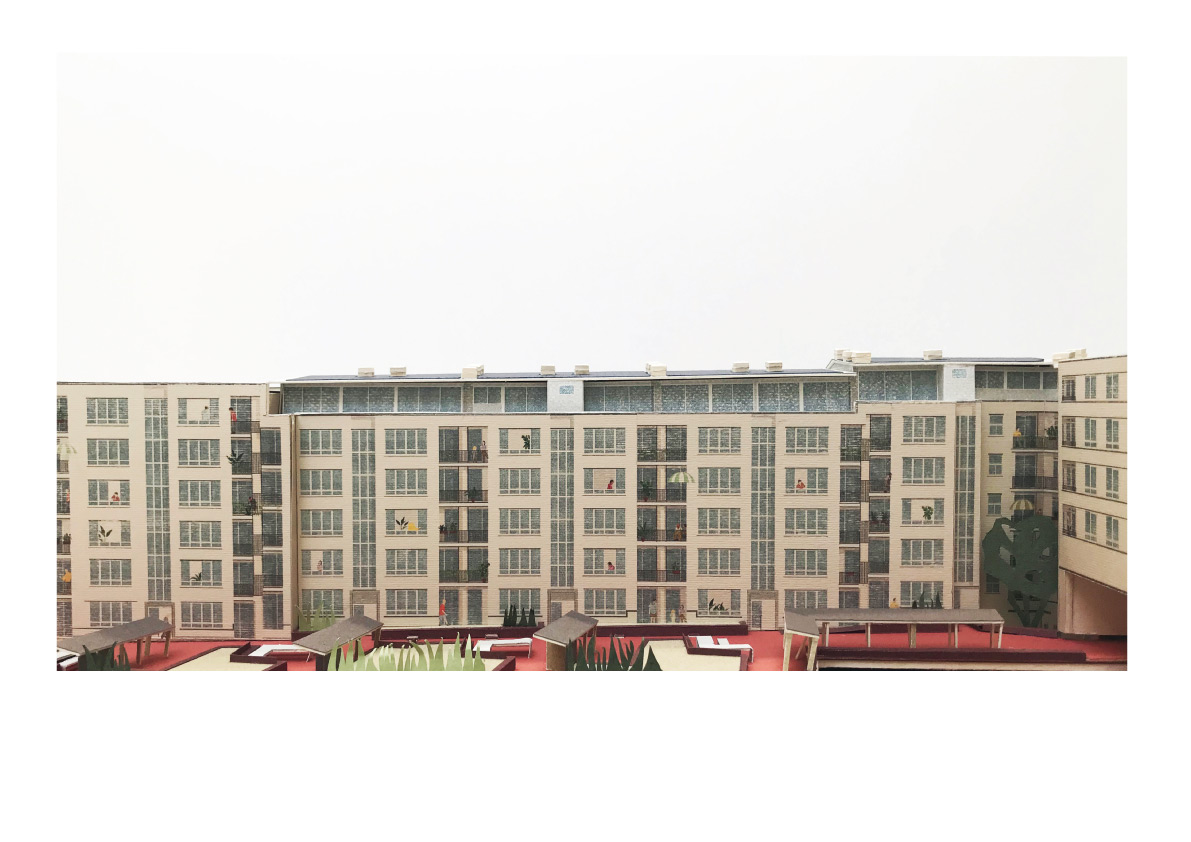 Generaal Jacques社会住房项目翻新-3