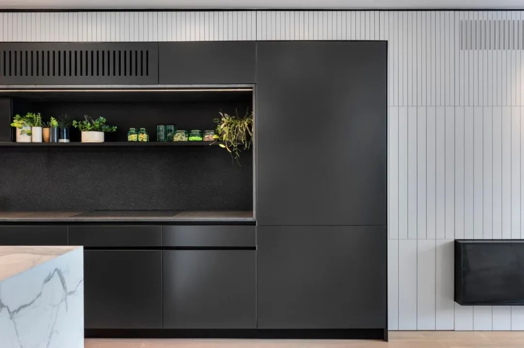 Aviram Kushmirski 打造轻奢风空间，黑白色调与实木地板的完美搭配-34