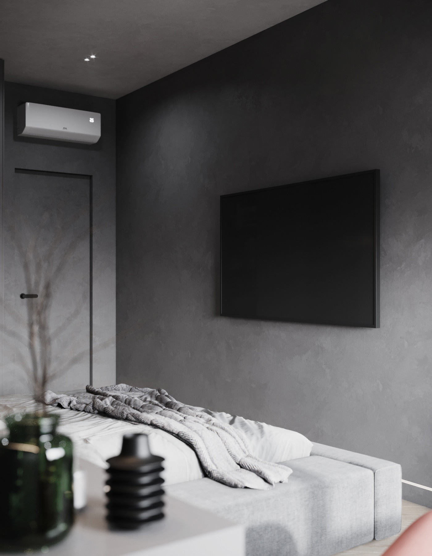 高级灰与绿色 温柔的冷色调 点亮春日-20