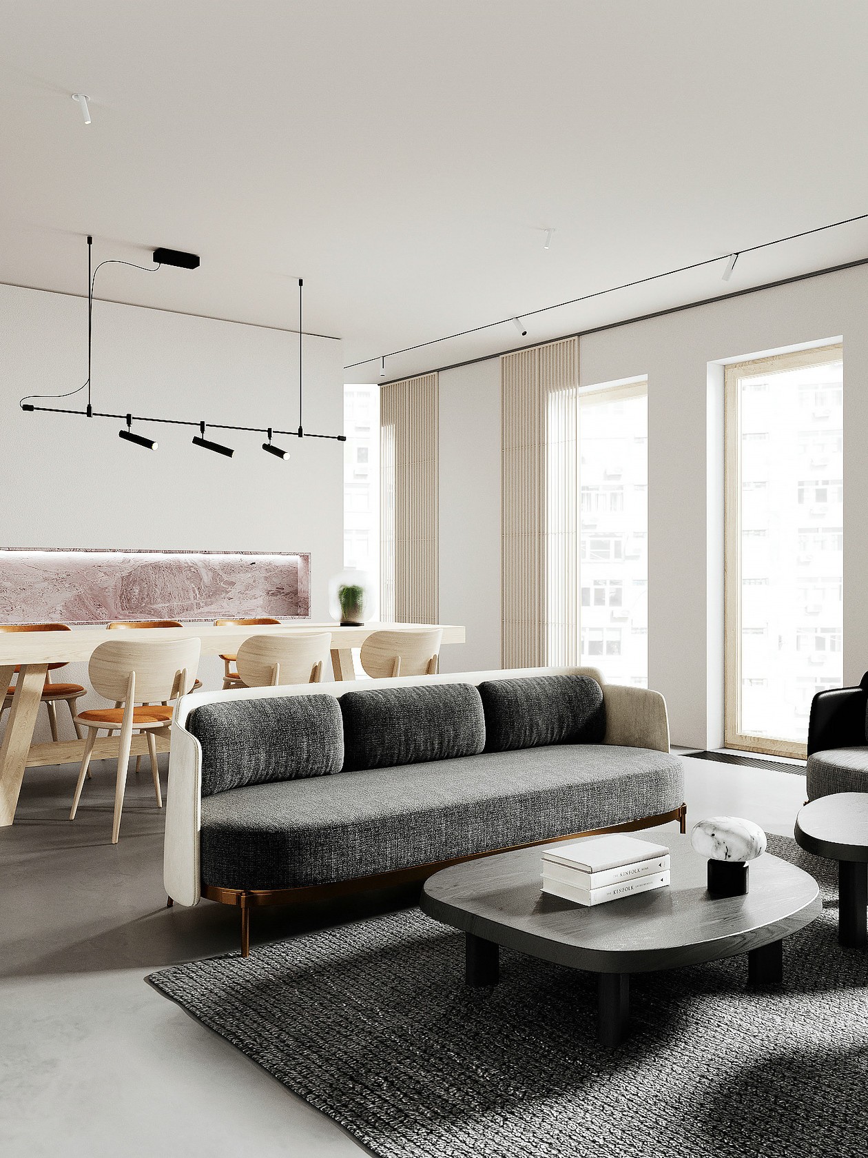 白色系公寓 简约却不失精致-1