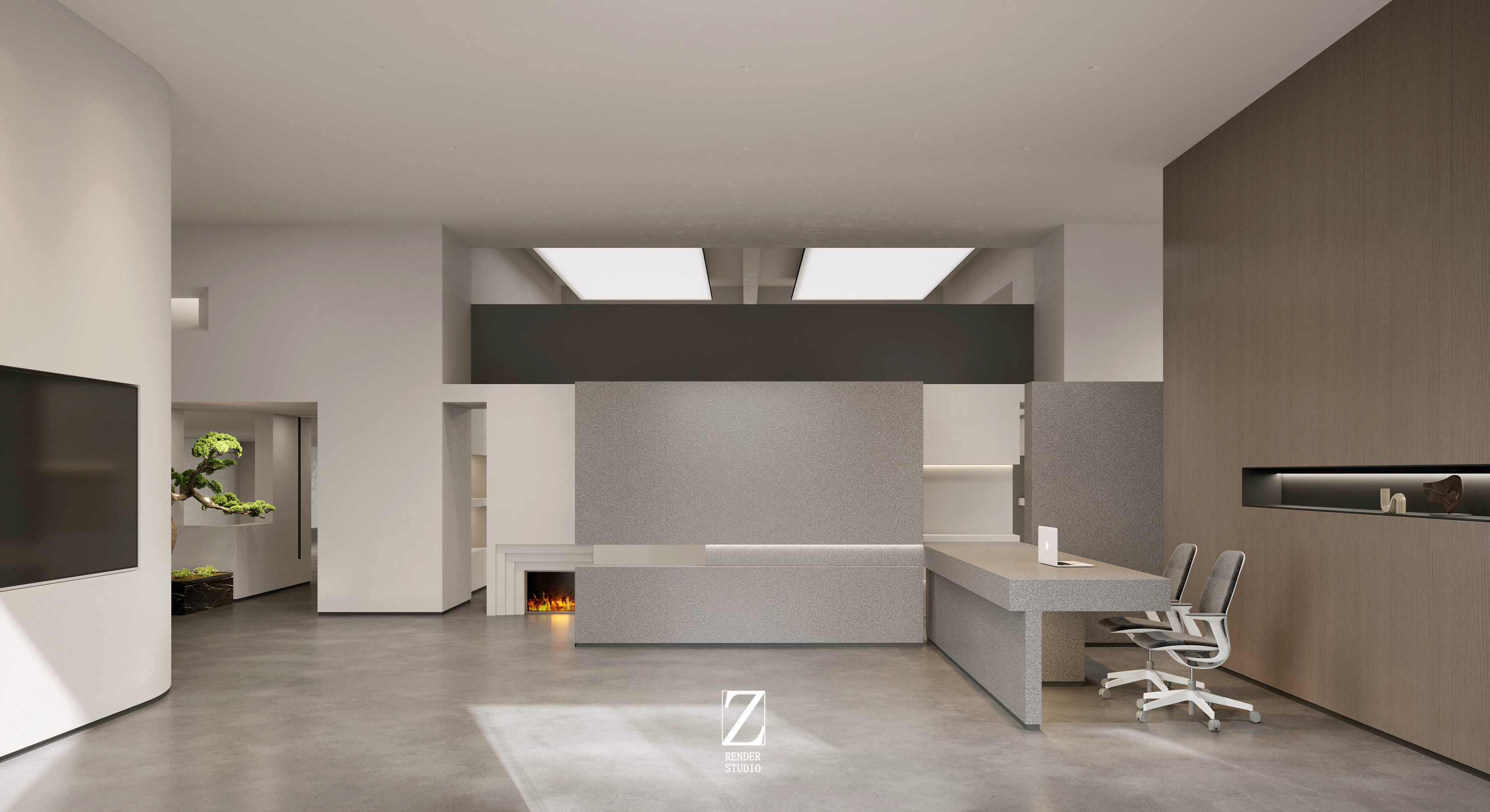 大同办公设计表现-7