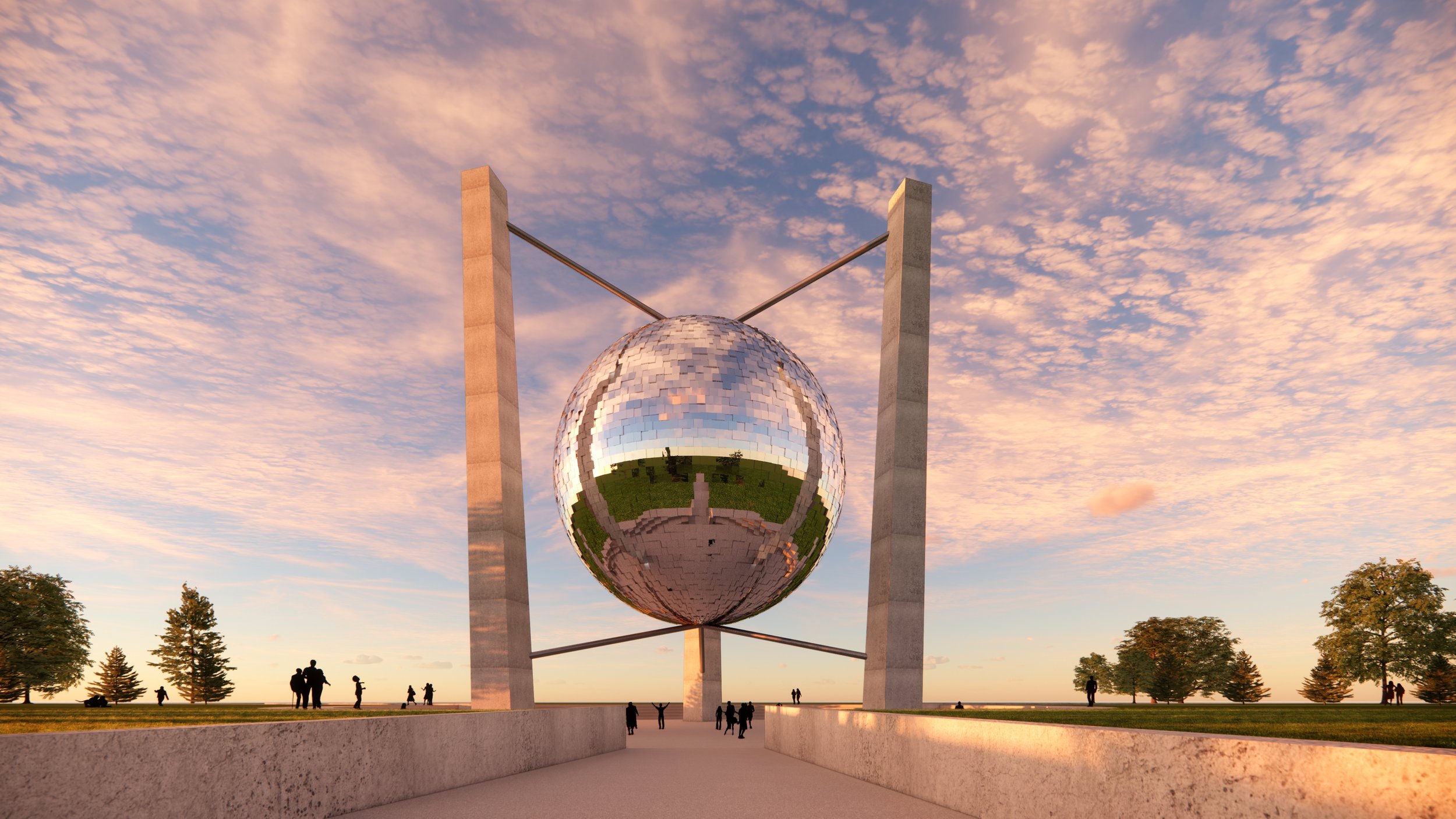 世界最大迪斯科球（Disco Ball）丨美国路易斯维尔丨FOXWORTH ARCHITECTURE PLLC-5