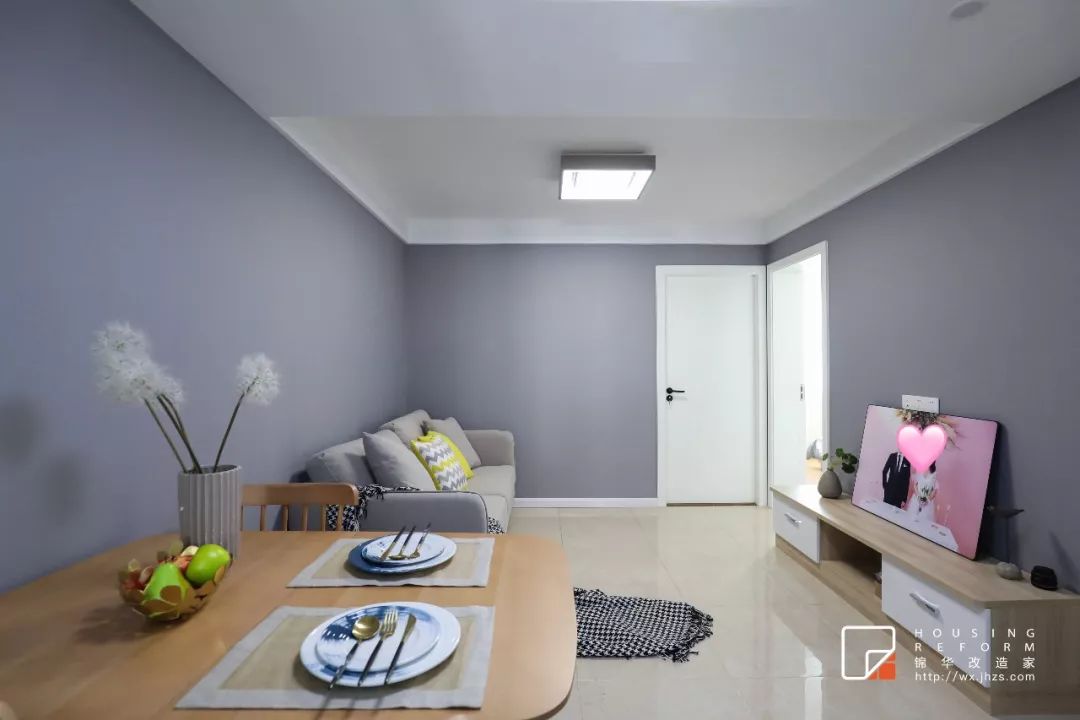 无锡沁园新村 60㎡老房爆改婚房,一室变两室,现代简约设计超赞!-66