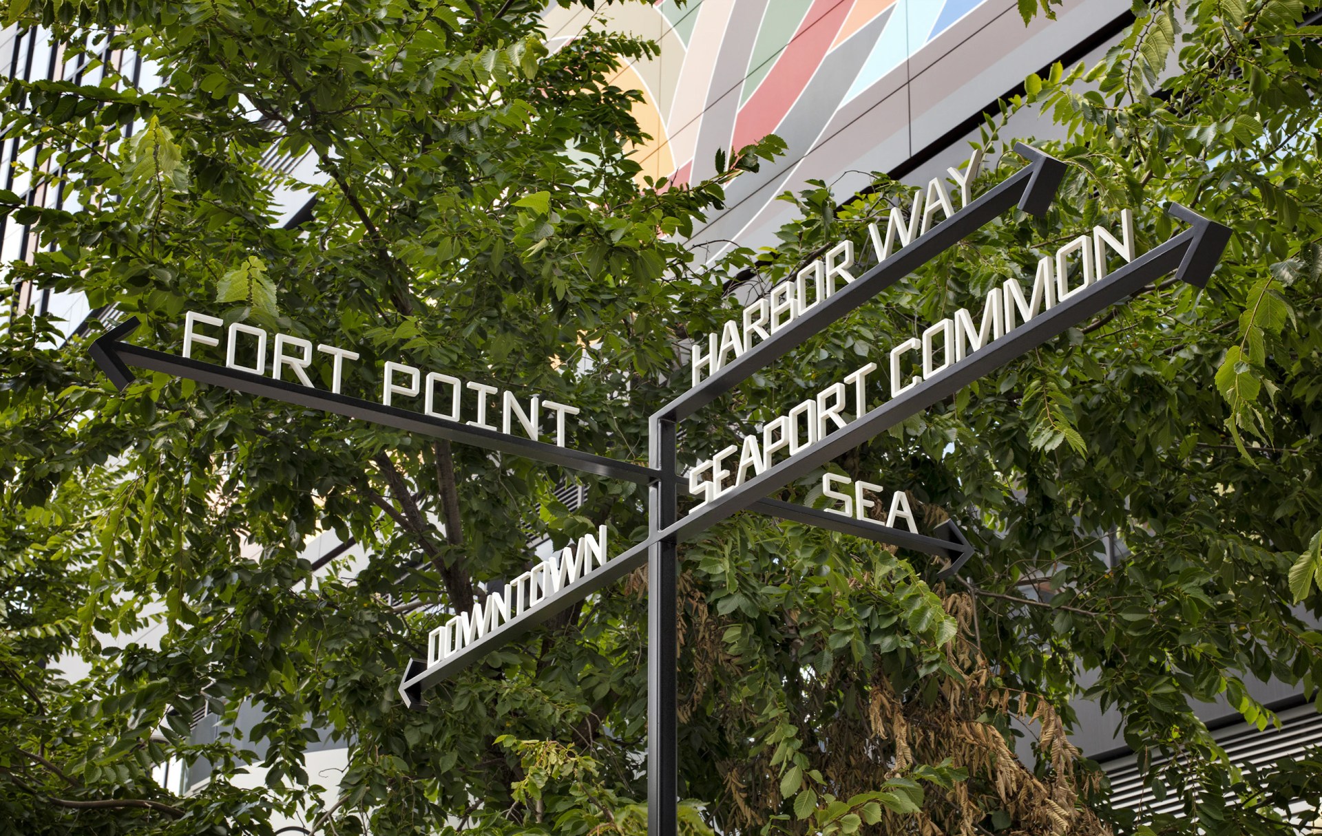 波士顿海港区公园标识和标牌设计丨美国波士顿丨Pentagram-12