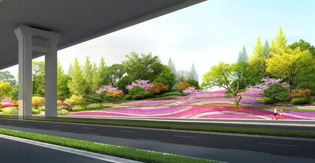钱江世纪城机场路(金鸡路·杭甬铁路段)景观提升项目设计丨中国杭州-31