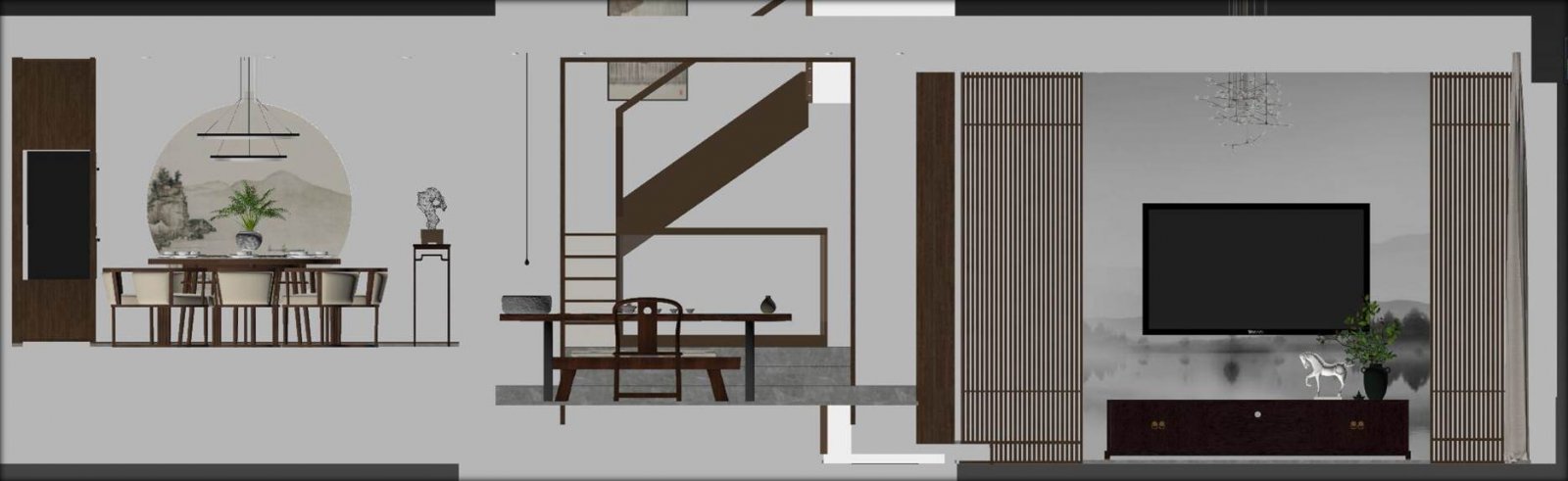 东湖官邸禅意新中式设计 | 夏凯&董婉荣-12