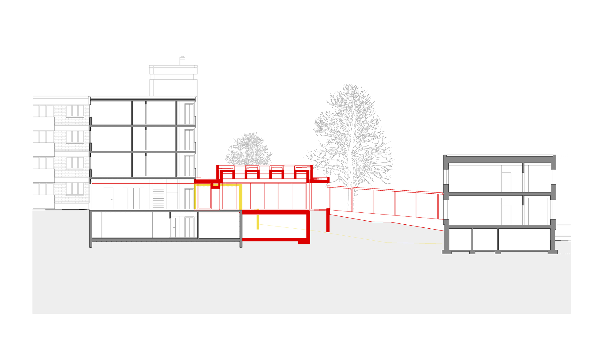 瑞士养老院扩建项目融入社区，呈现温馨室内空间-10