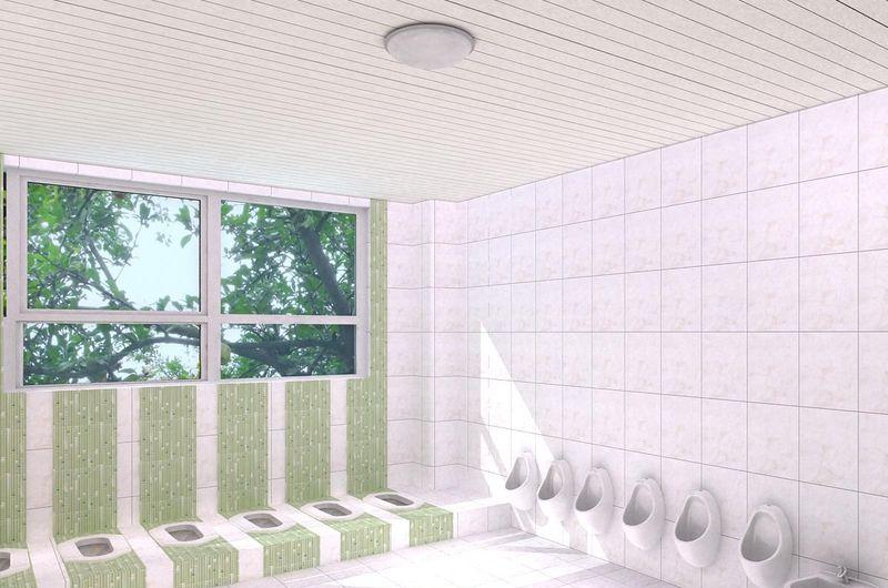 幼儿园盥洗室-1