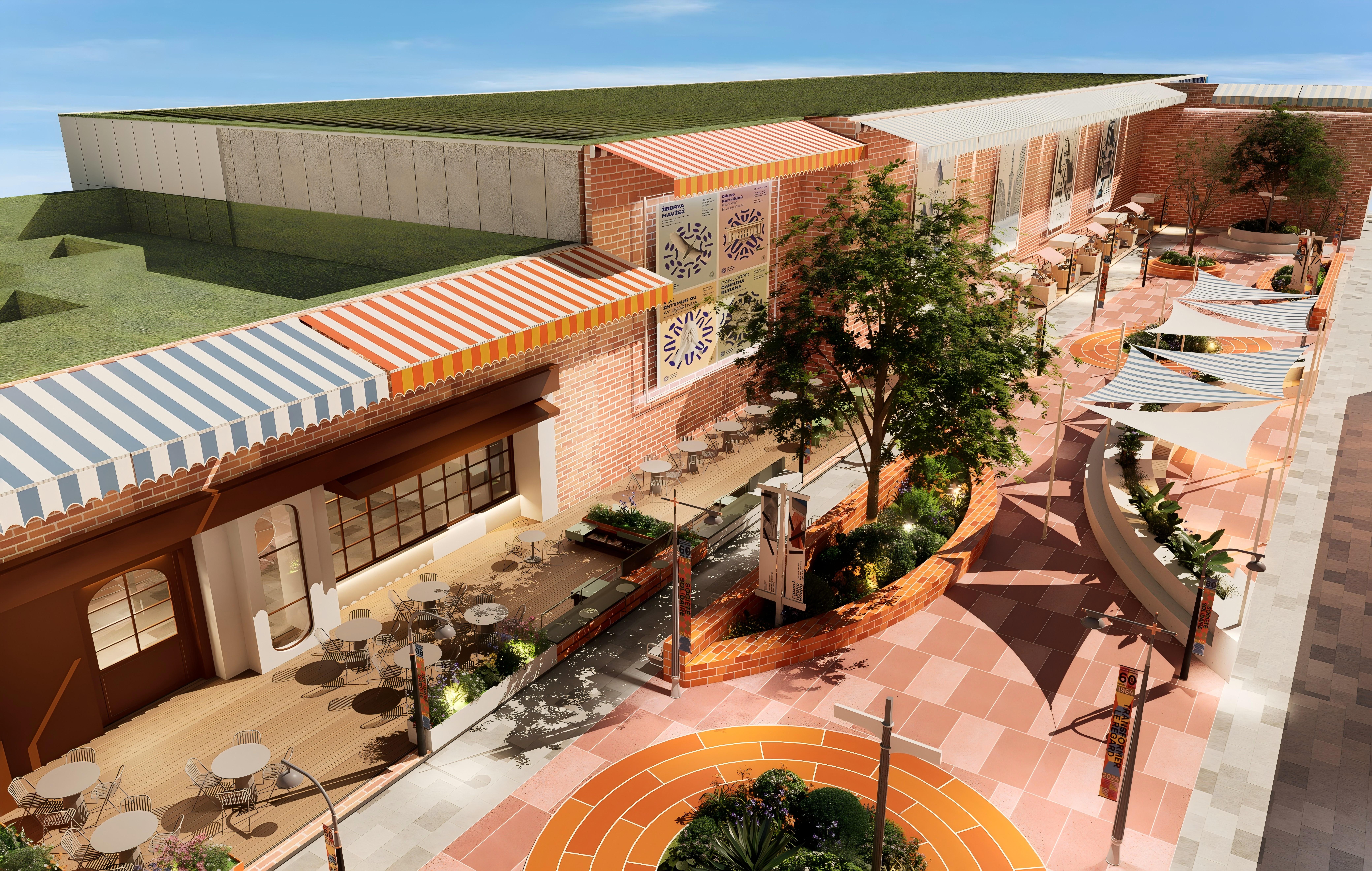 SKY ROMA: A Rooftop Block Creative Space Design Project-28