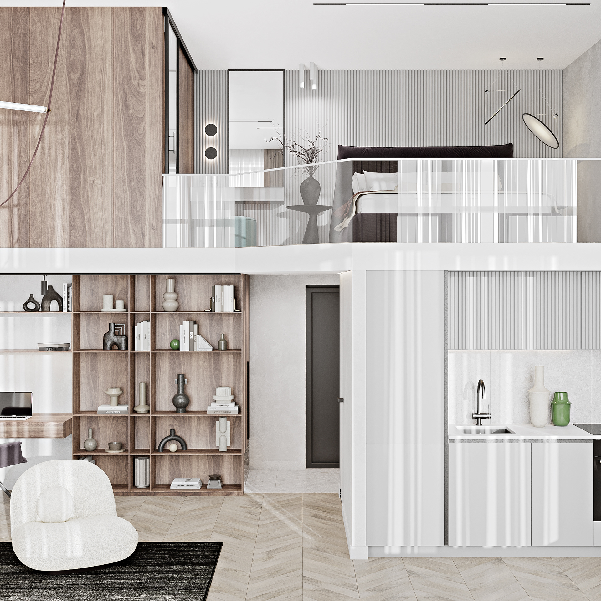 CONTEMPORARY TWO-STOREY APARTMENT-14