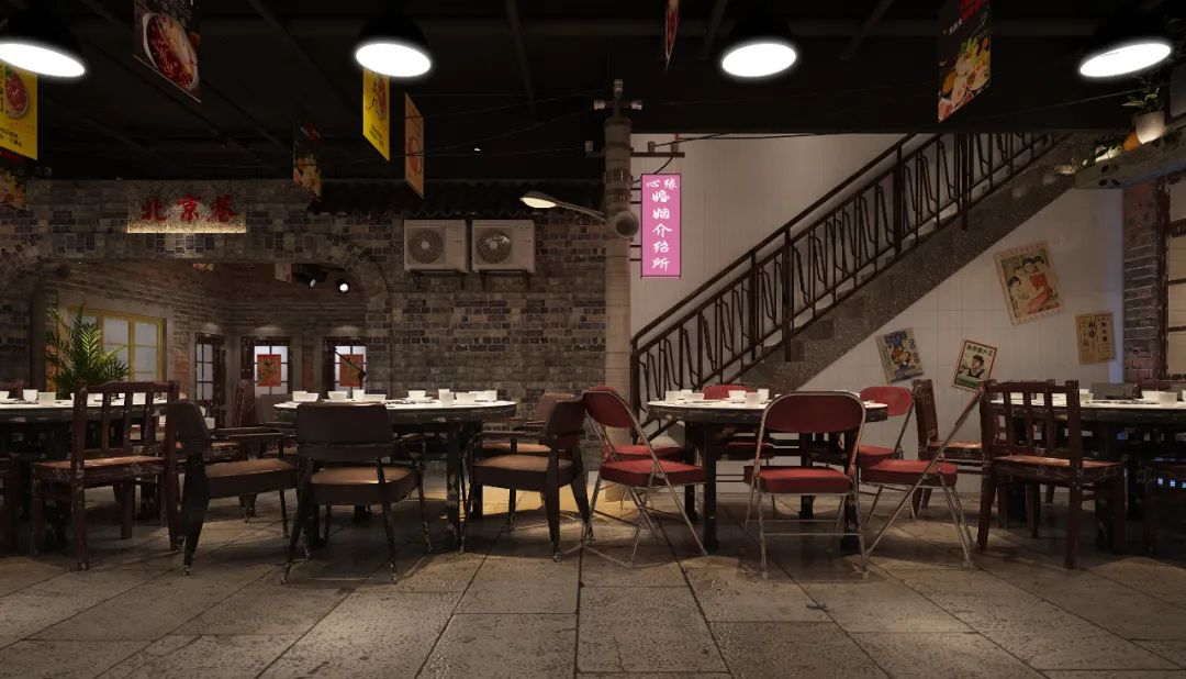 博仁设计｜火锅店设计 生活普通，但也乐在其中-12