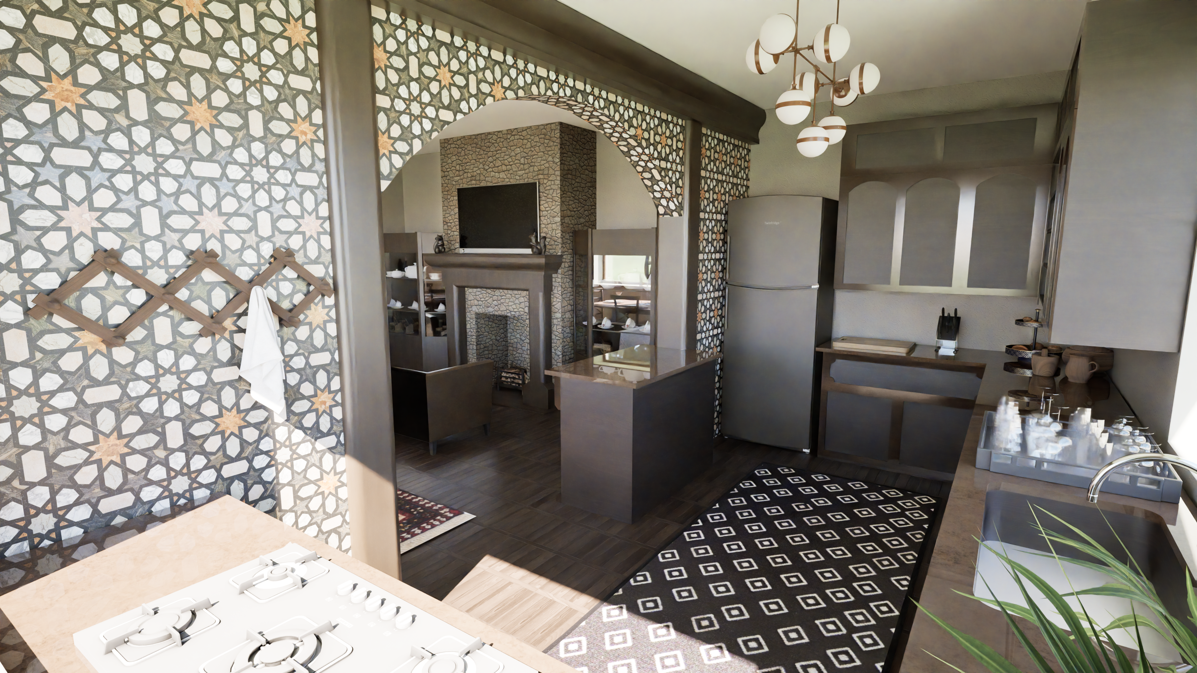 Classic Interior Visualization-2