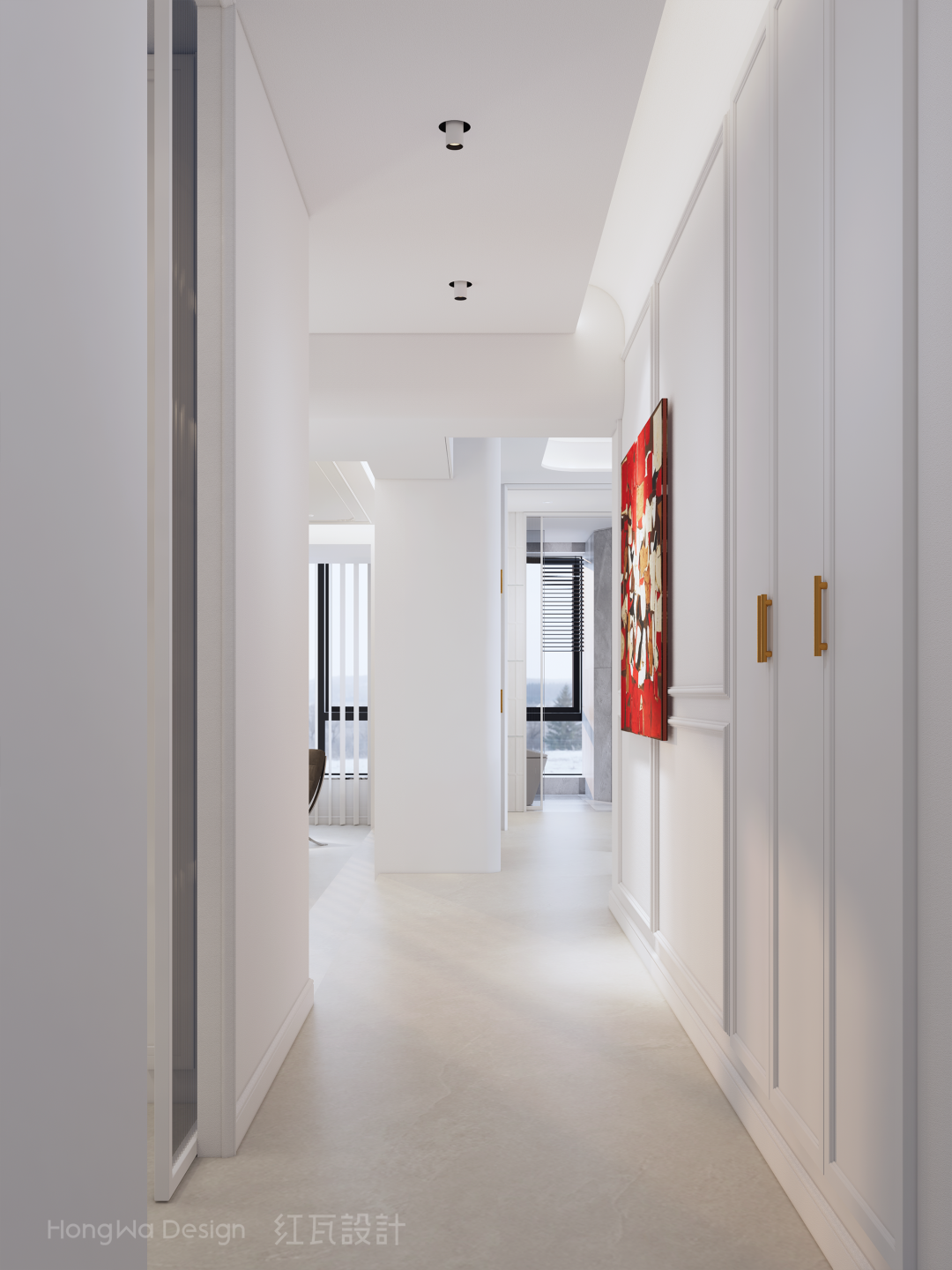 月光梦境 · 法式轻奢亲子住宅设计丨中国福州丨红瓦设计团队-46