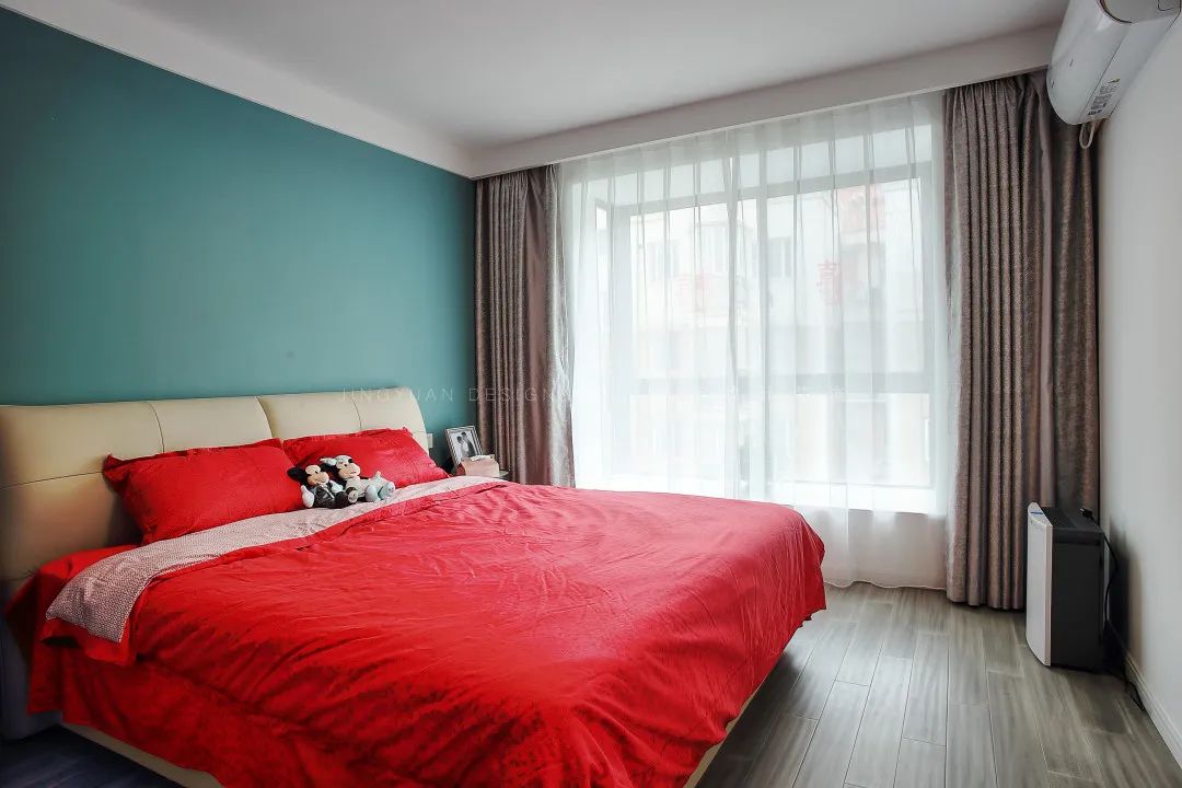 境远装饰 | 90 平现代黑白灰二居室,个性舒适空间-51