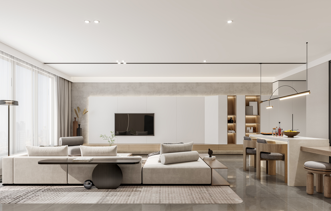 自然之境,现代简约的诗意居所丨中国银川丨重庆米修室内设计有限公司-25