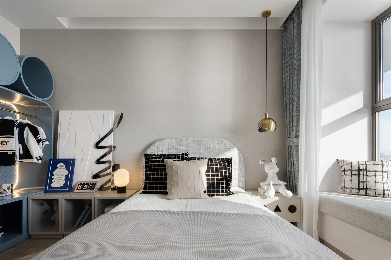 青岛云上观海样板间丨中国青岛丨D&P DESIGN-21