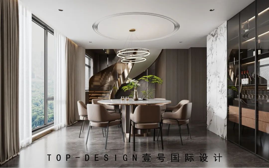 意式轻奢风室内设计丨壹号国际居奥装饰-14