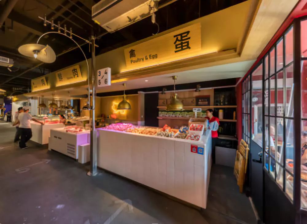 爆改杭州550㎡农贸市场，设计感爆棚！买个菜比逛街还时髦-155