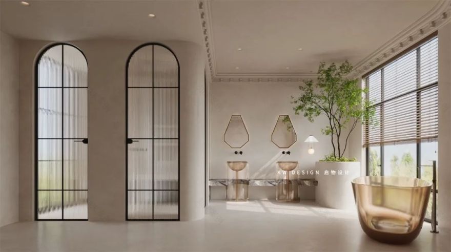 法式浪漫的惠洲别墅丨中国惠州丨启物设计-40