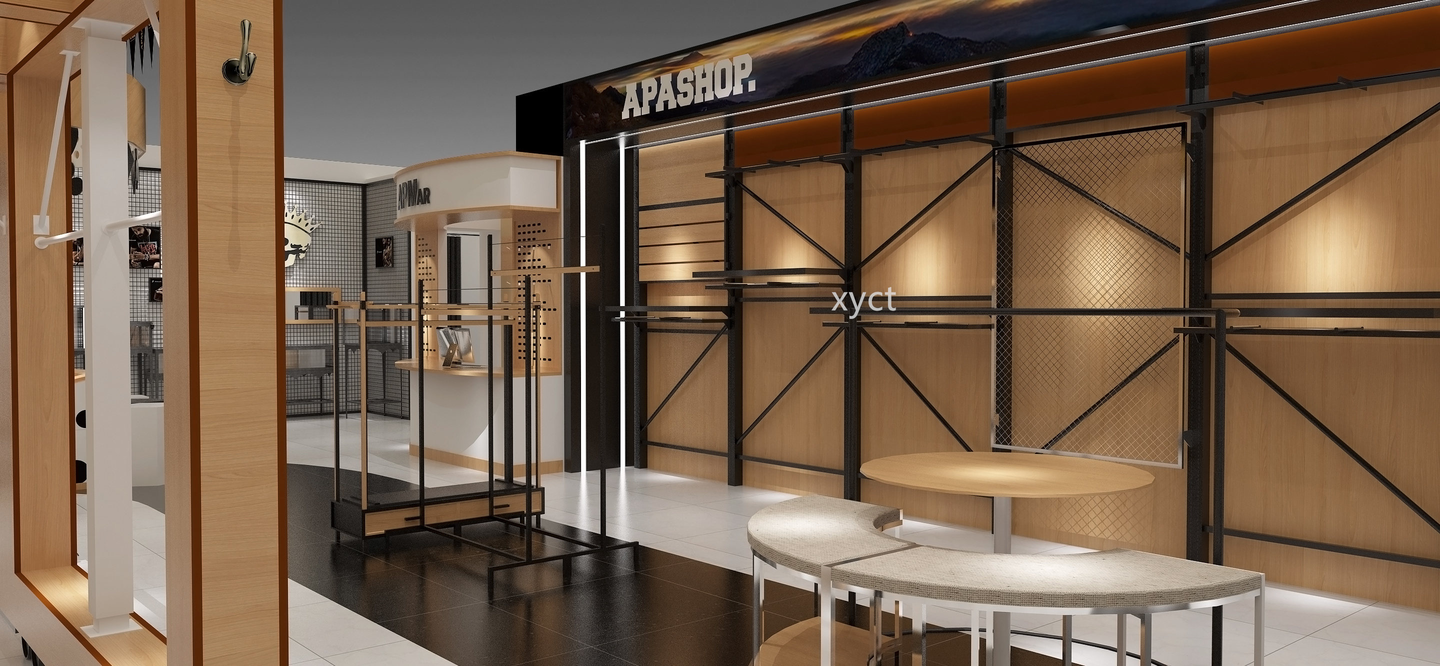 工装&艾普玛潮流艺术商店APMAR 店铺效果图-7