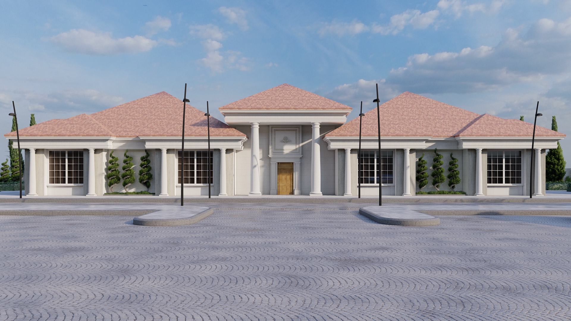 别墅景观设计丨约旦丨Yamen Karasneh-11