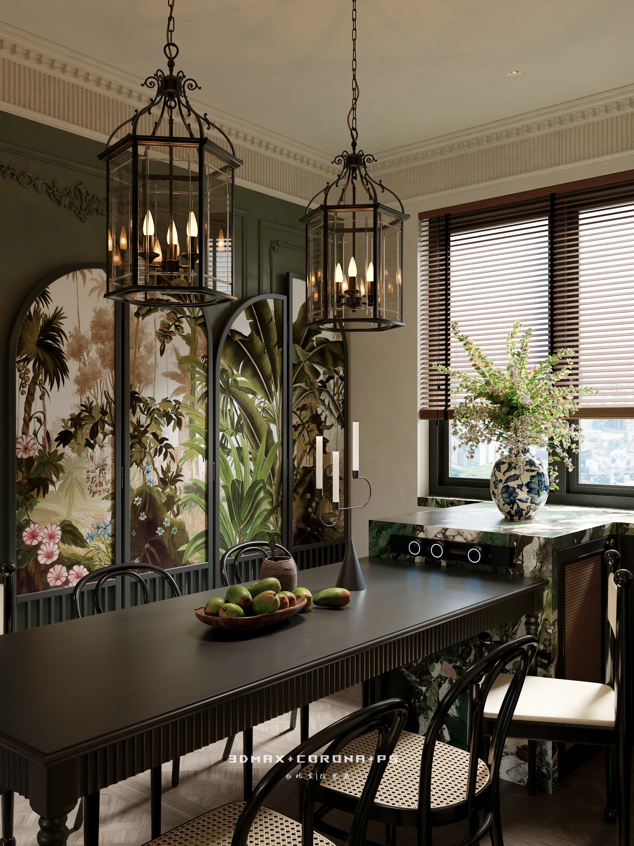 复古南洋风的浪漫居所，续写优雅摩登-8