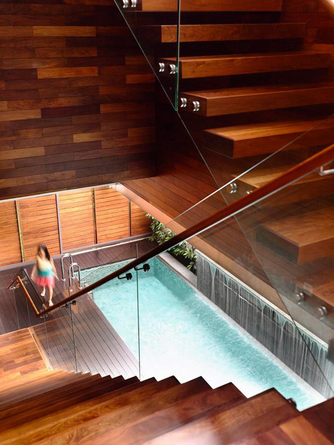 豪华别墅 现代风格新加坡开放式空间的现代住宅设计-0