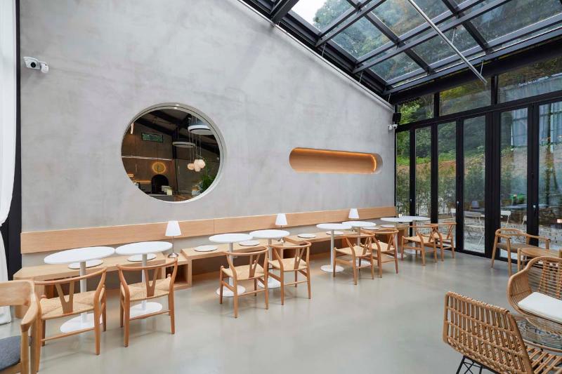 光点勾勒的 30 平米现代简约咖啡厅-11