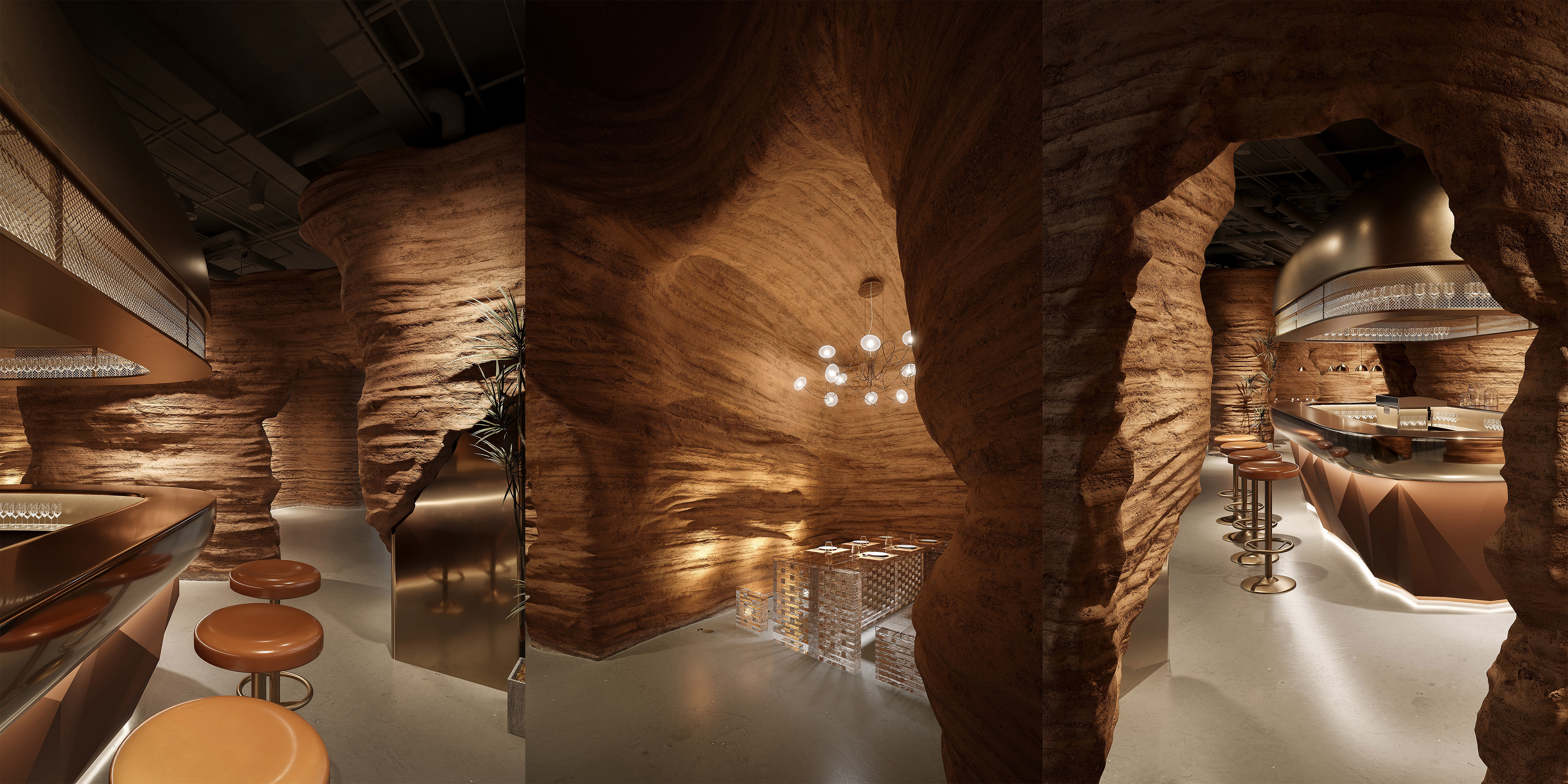 CR洞穴餐厅 | 遇见花瓣Met Petal餐厅-力场建筑设计-11